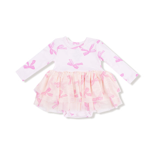 Pretty Little Bows Tutu Bodysuit