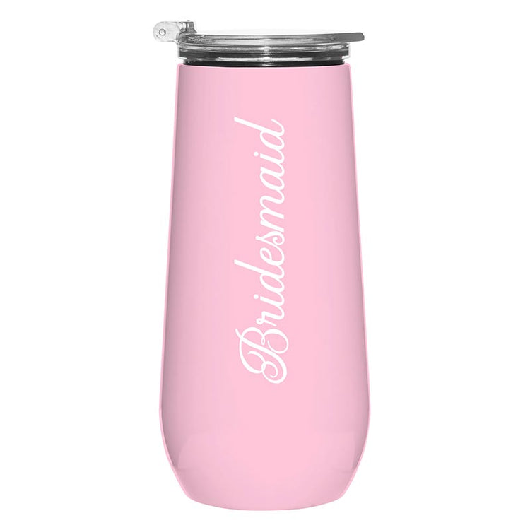 Bridesmaid Champagne 12oz Flute