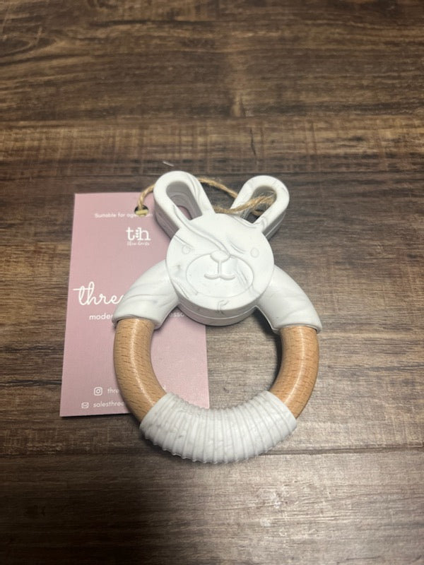 Three Hearts Bunny Teethers