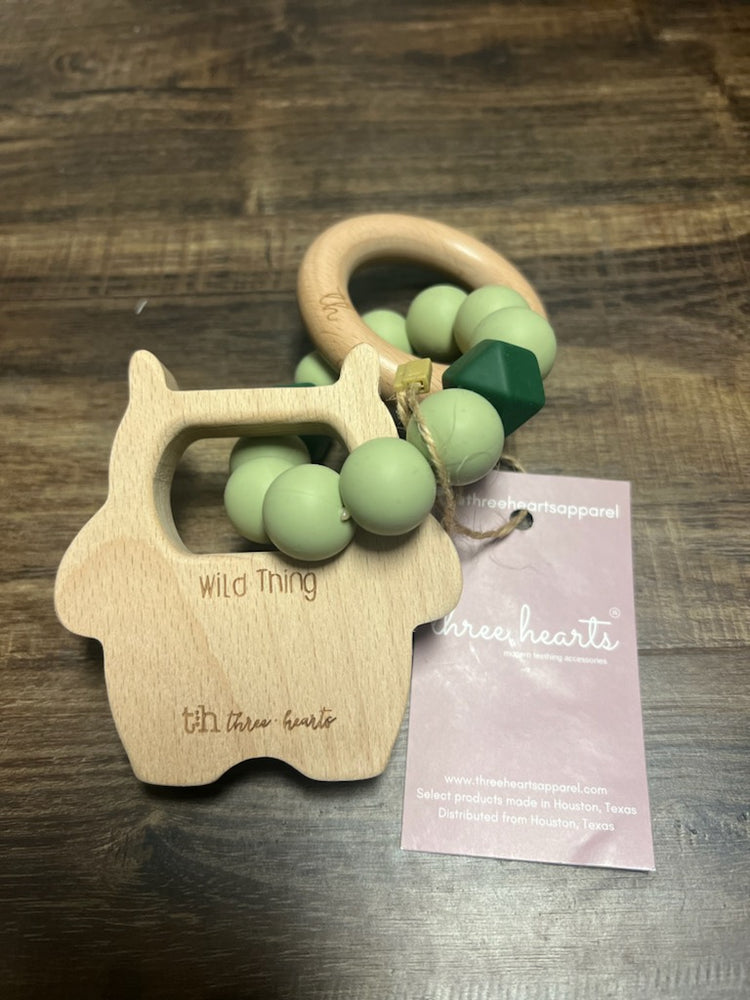 Three Hearts Wild Thing Teether