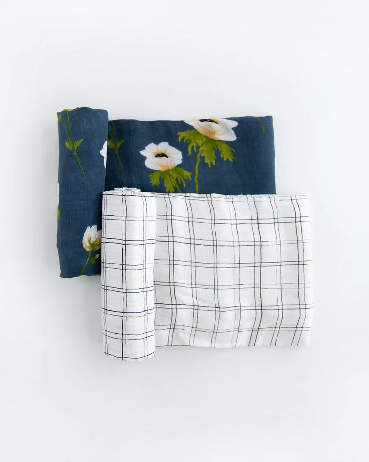 Little Unicorn - Deluxe Muslin Swaddle Blanket Set of 2