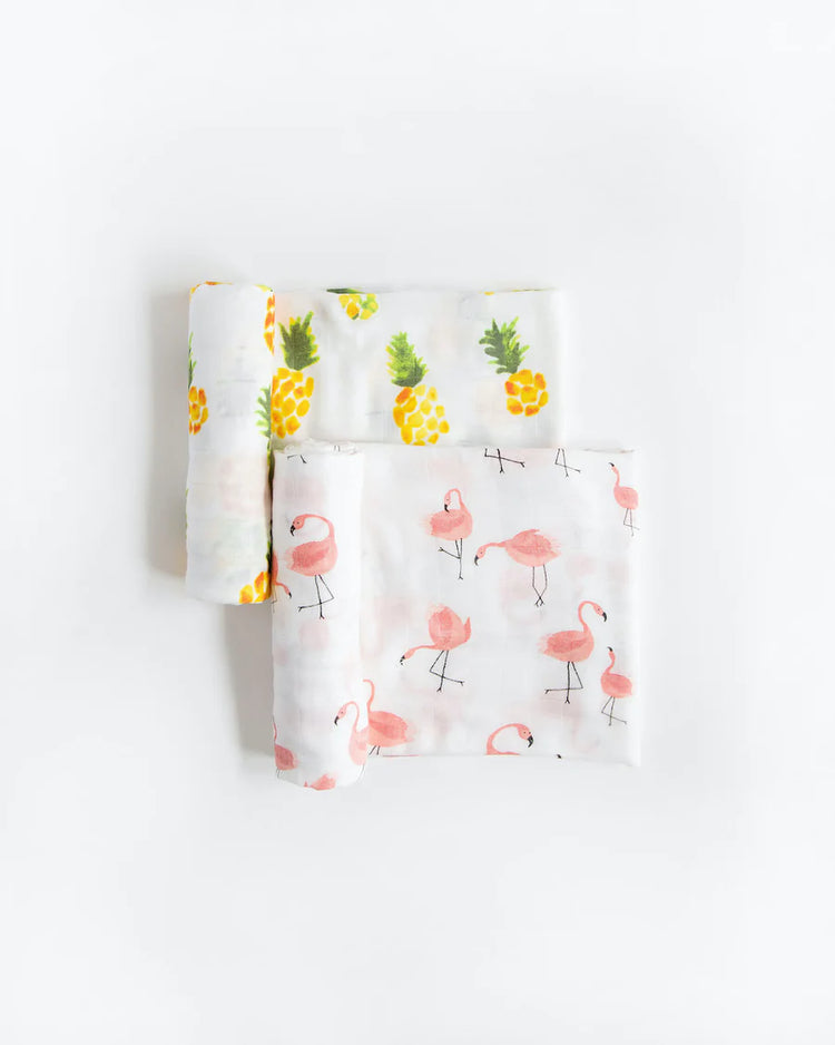 Little Unicorn - Deluxe Muslin Swaddle Blanket Set of 2