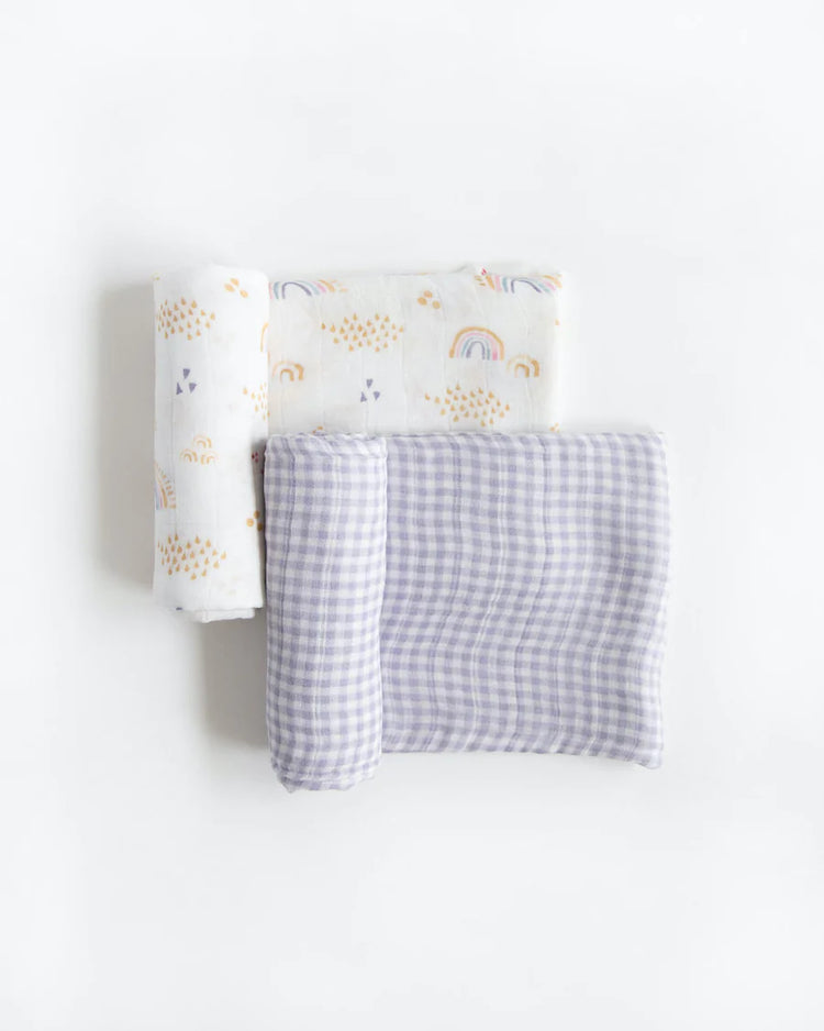 Little Unicorn - Deluxe Muslin Swaddle Blanket Set of 2