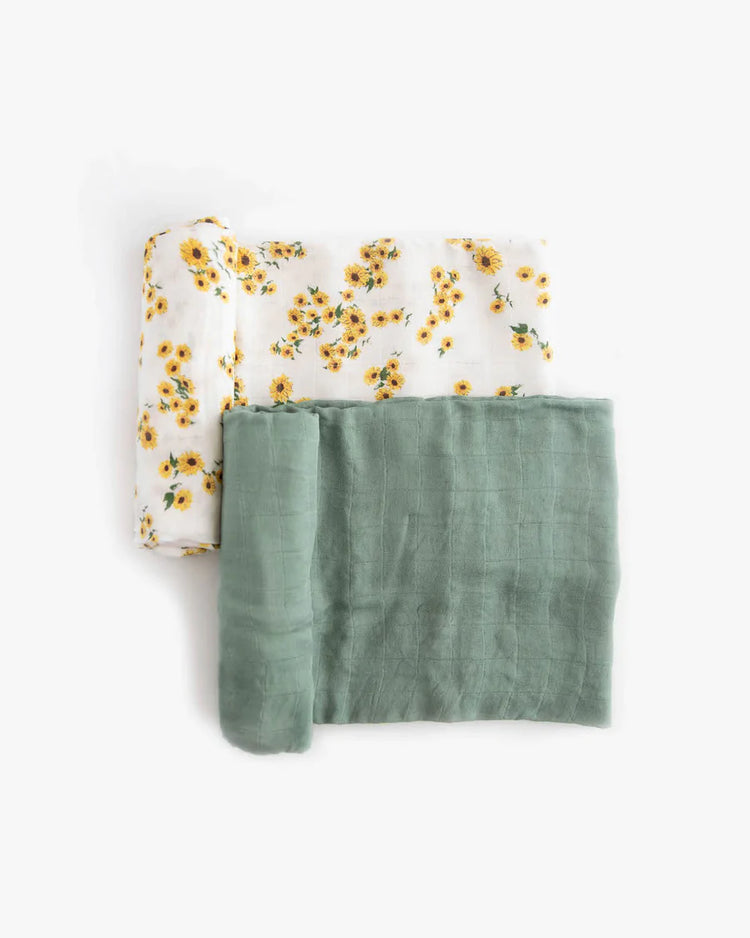 Little Unicorn - Deluxe Muslin Swaddle Blanket Set of 2