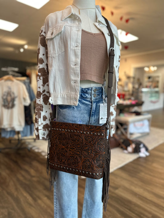 Western Fringe Crossbody