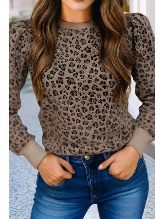 Renae Leopard Longsleeve