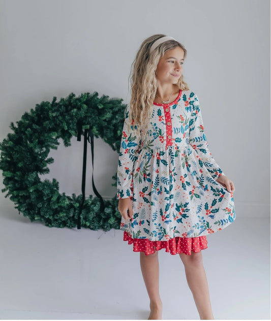 Holly Ruffle Dress
