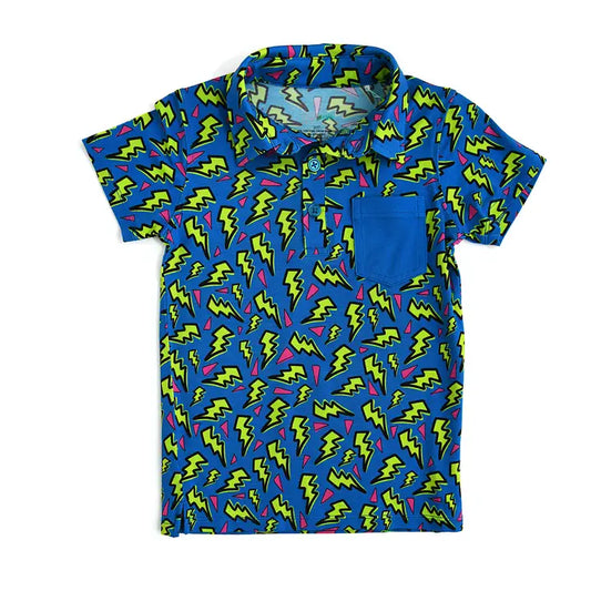 Neon Bolt Polo