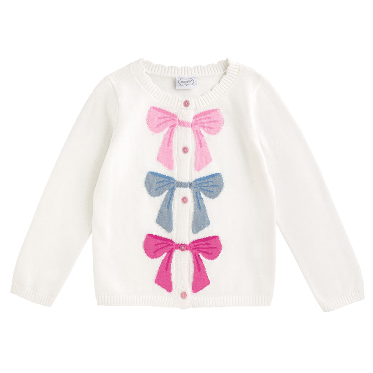 Colorful Bow Cardigan