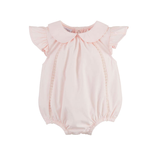 Pink Collared Poplin