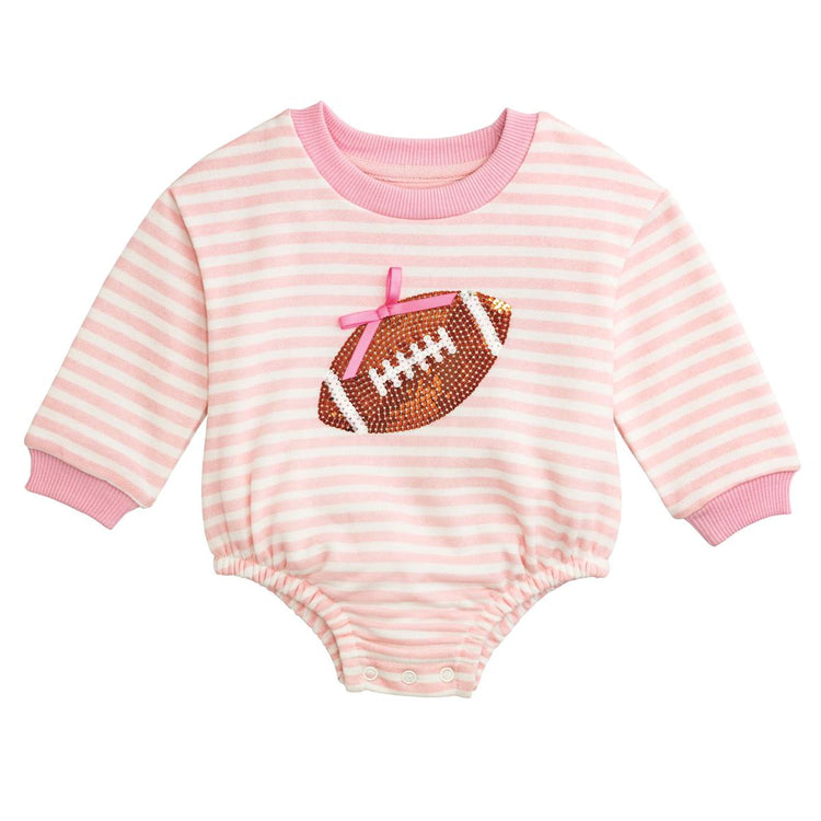 Sequin Football Bubble