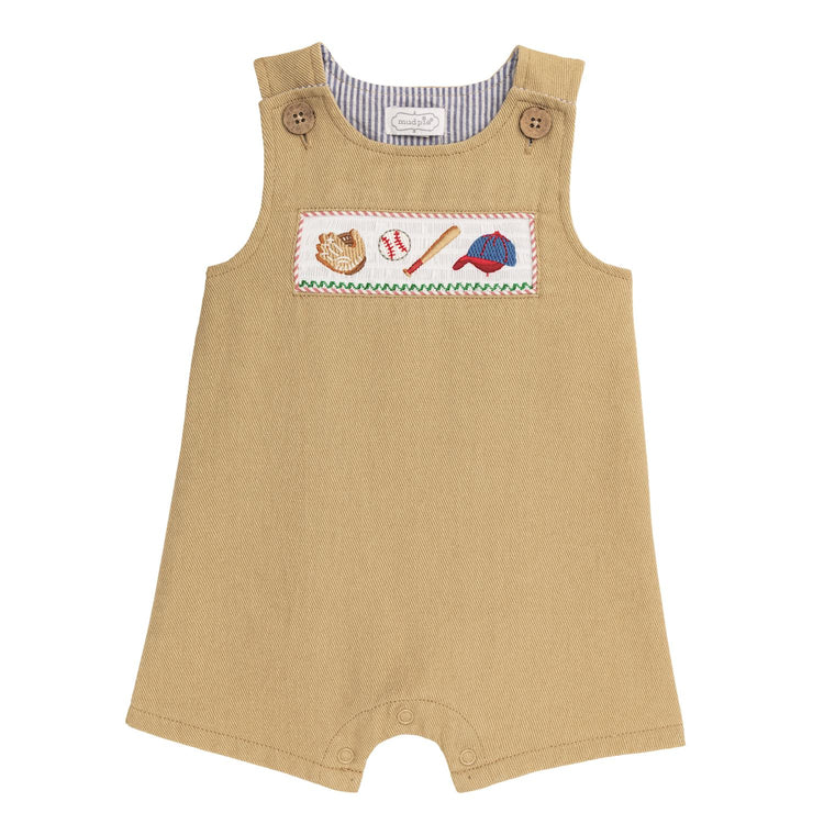Baseball Smocked Jon Jon