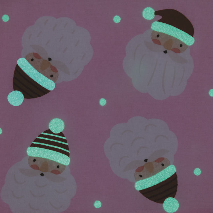 Pink Santa Glow PJ's