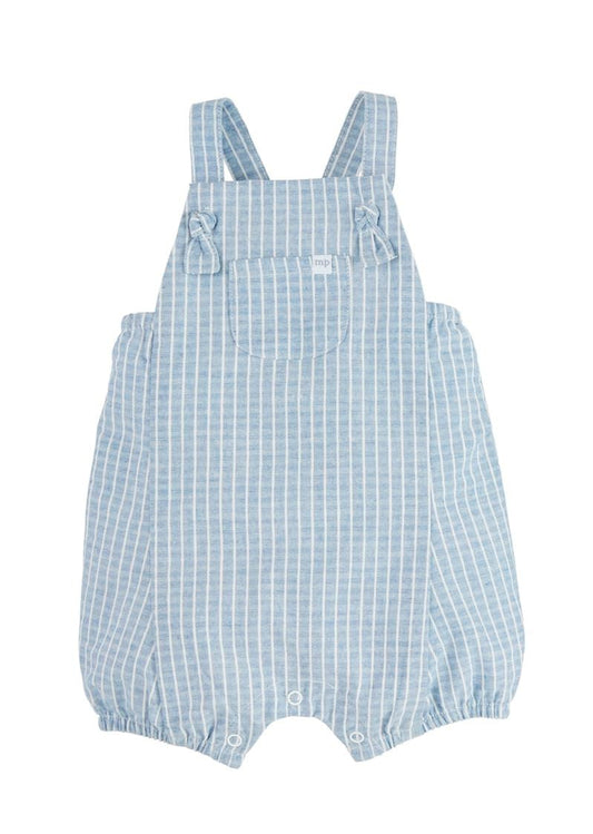 Blue Stripe Romper