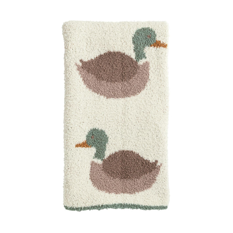 Mallard Chenille Knit Blanket