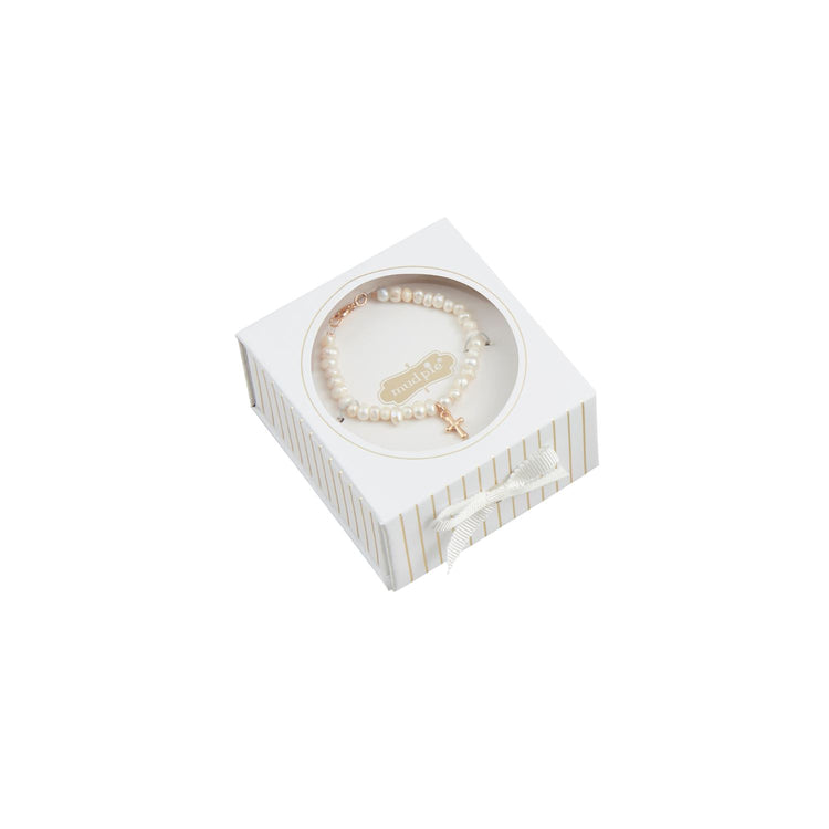 Boxed Cross Bracelet