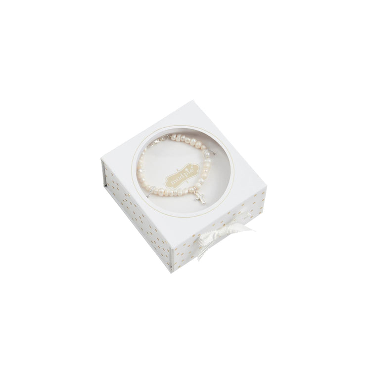 Boxed Cross Bracelet