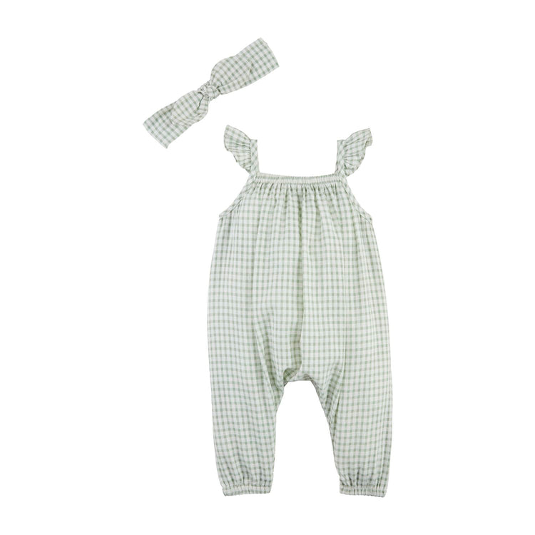 Sage Checkered Longall