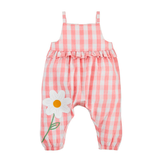 Gingham Flower Longall