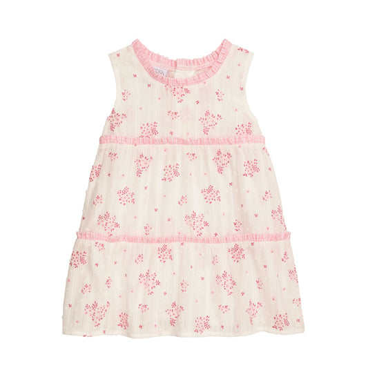 Gingham Blossom Dress