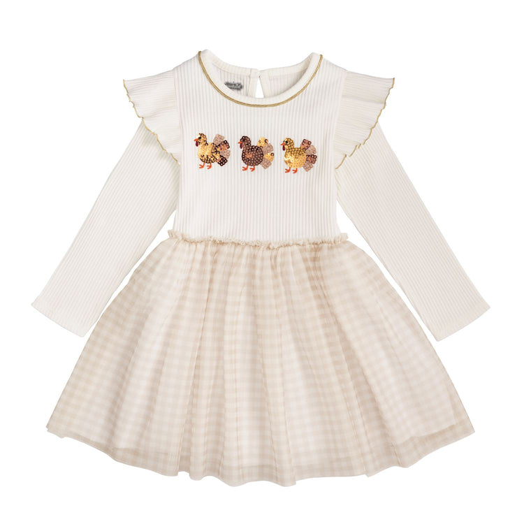 Turkey Sequin Tutu Dress
