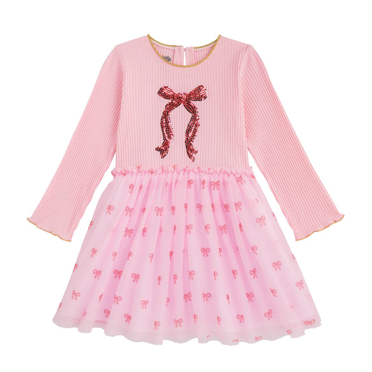 Christmas Bow Tutu Dress