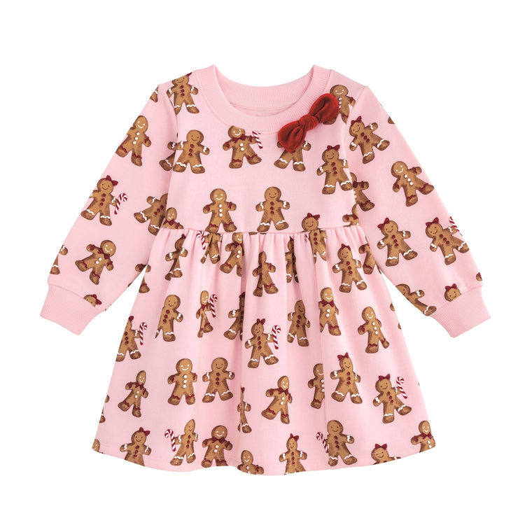 Gingerbread Sweatshirt Dress