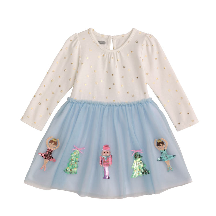 Gold Star Nutcracker Tutu Dress