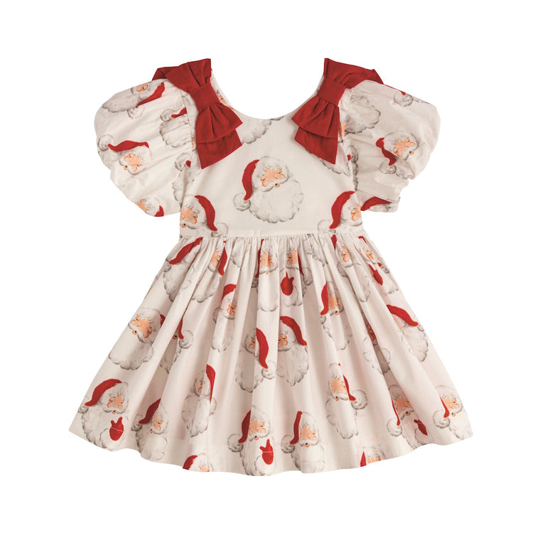 Toddler Santa Bow Dress