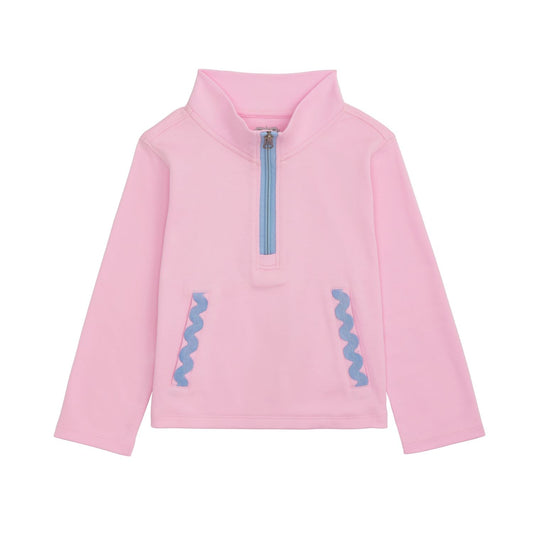 Jacey Pink Quarter Zip