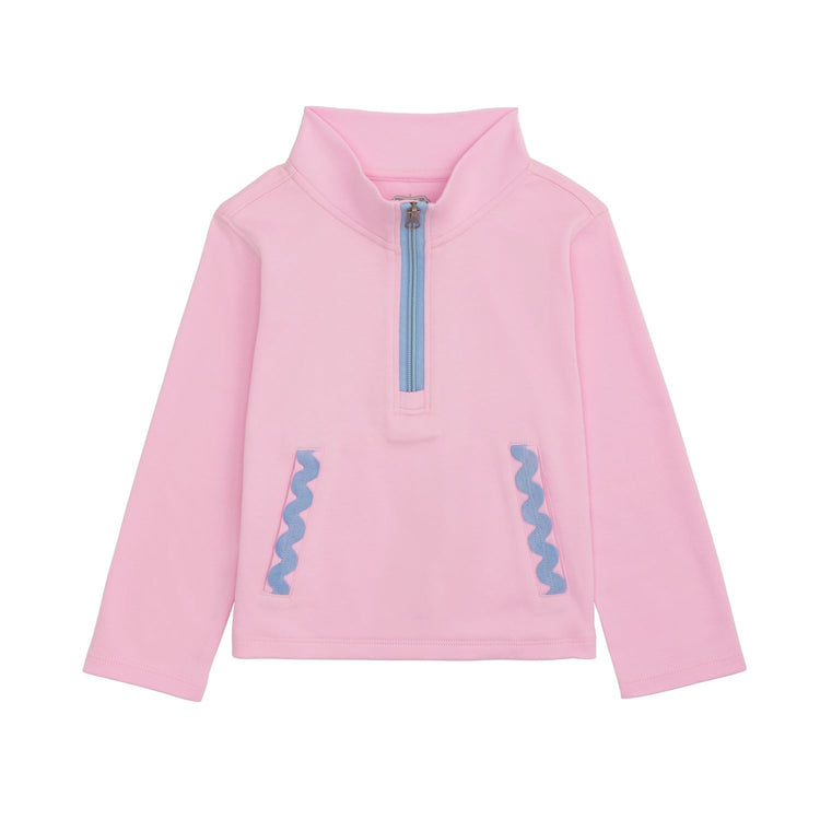 Jacey Pink Quarter Zip