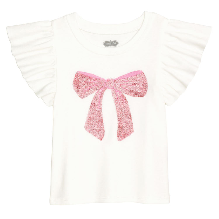 Dance Bow Ruffle Tee