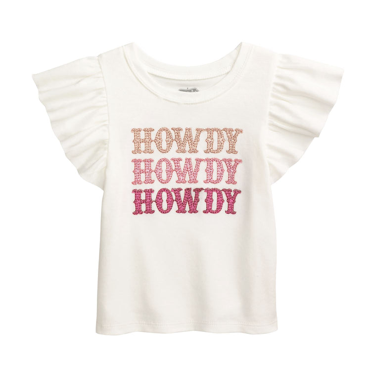 Howdy Western Glitter Tee