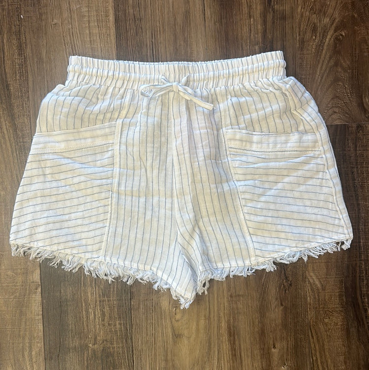 Fringe Hem Shorty