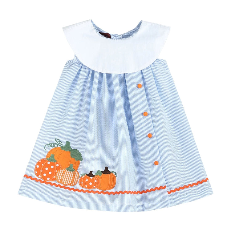 Pumpkin Smock Dress