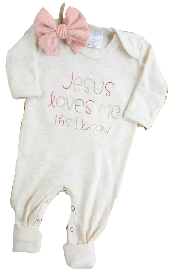 Jesus Loves Me Romper
