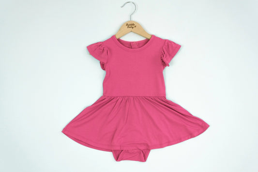 Hibiscus Flutter Bodysuit