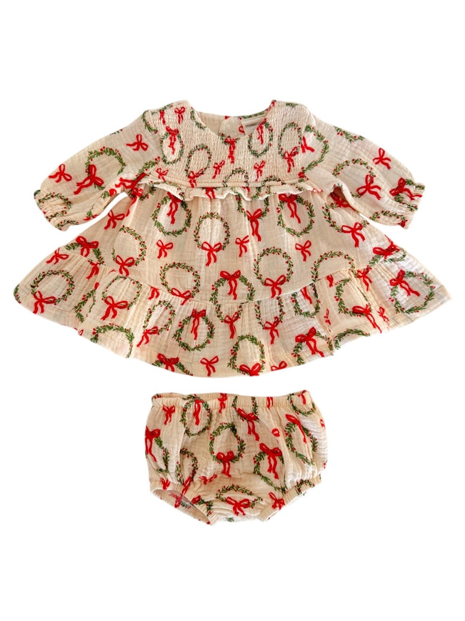 Charming Wreath Dress