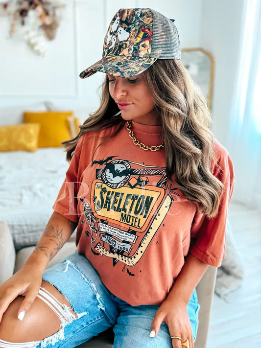 Skeleton Motel Tee