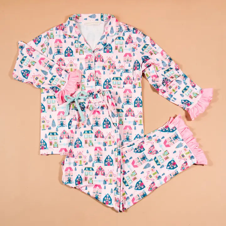 Sugar Plum Pajama Pant Set