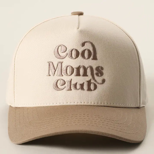 Embroidered Cool Moms Club Ballcap