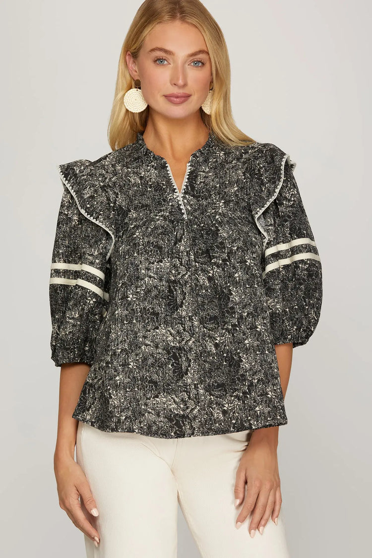 Brady Woven Top