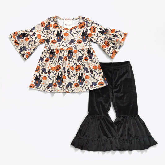 Vintage Halloween 2 Piece Set