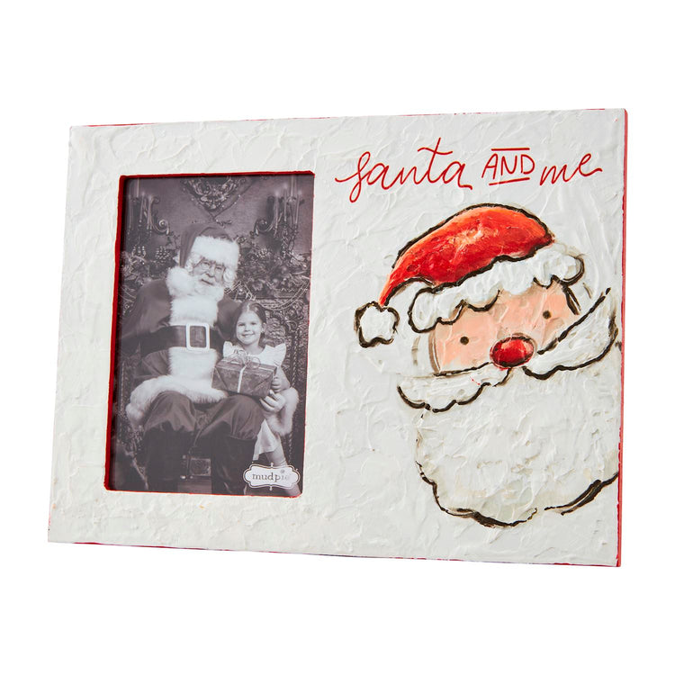 Santa & Me Painted Frame