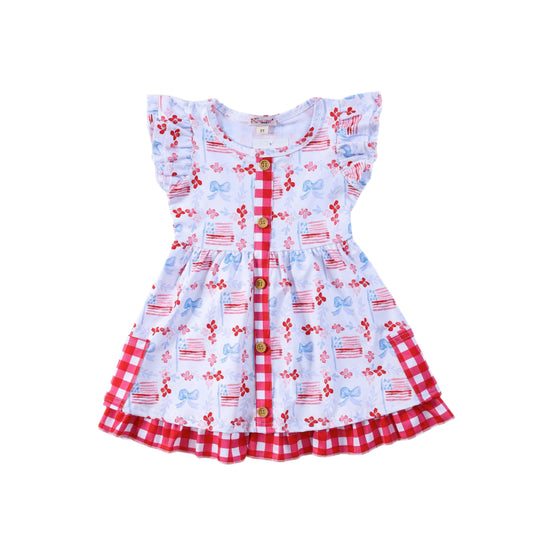 USA Flag Coquette Dress