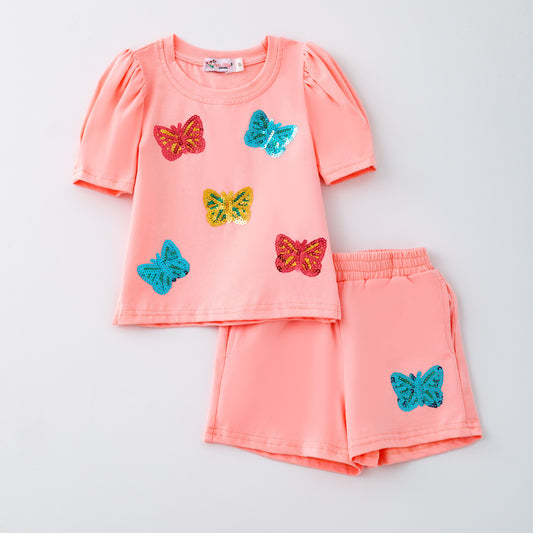 Butterfly Sequin Set