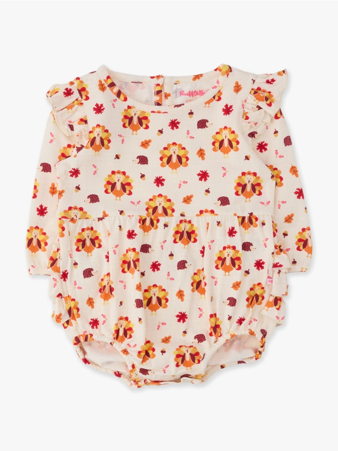 Ruffle Turkey Romper