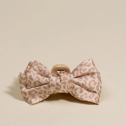 Mini Satin Bow Clip