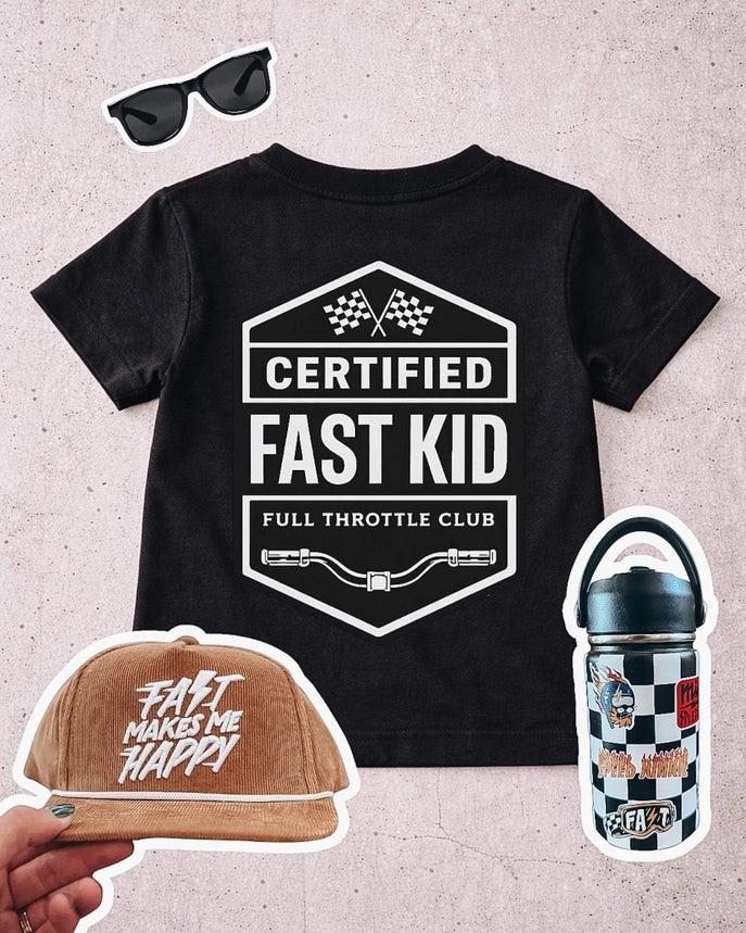 Certified Fast Kid Tee