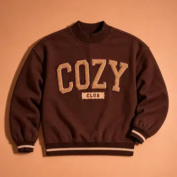 Cozy Club Mockneck